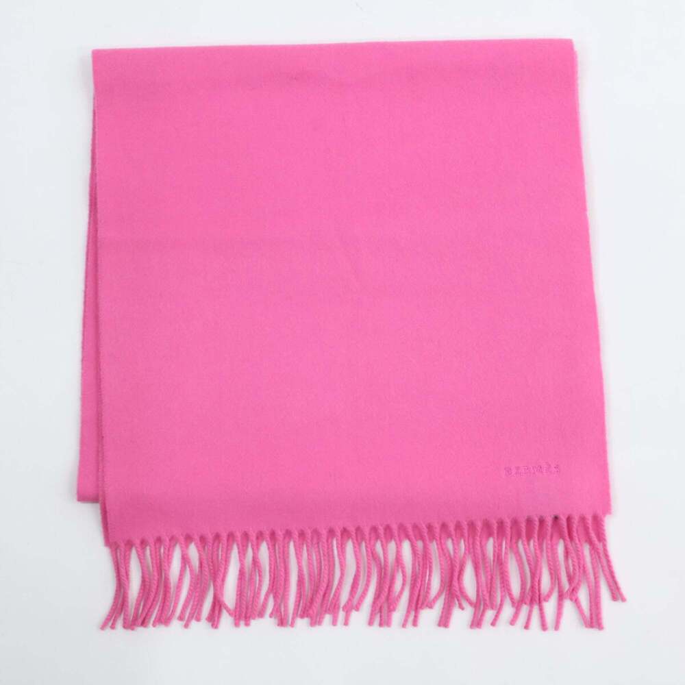 HERMES Authentic Pink Scarf